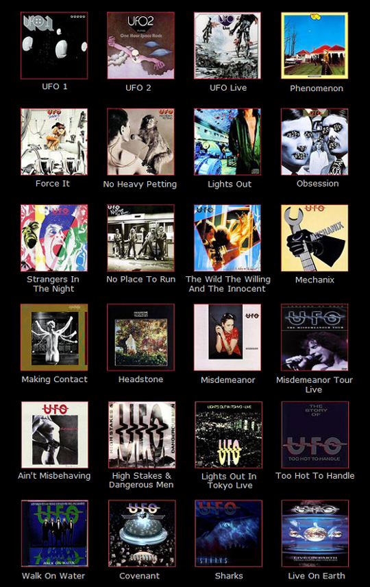 UFO Albums